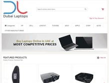 Tablet Screenshot of dubai-laptops.com